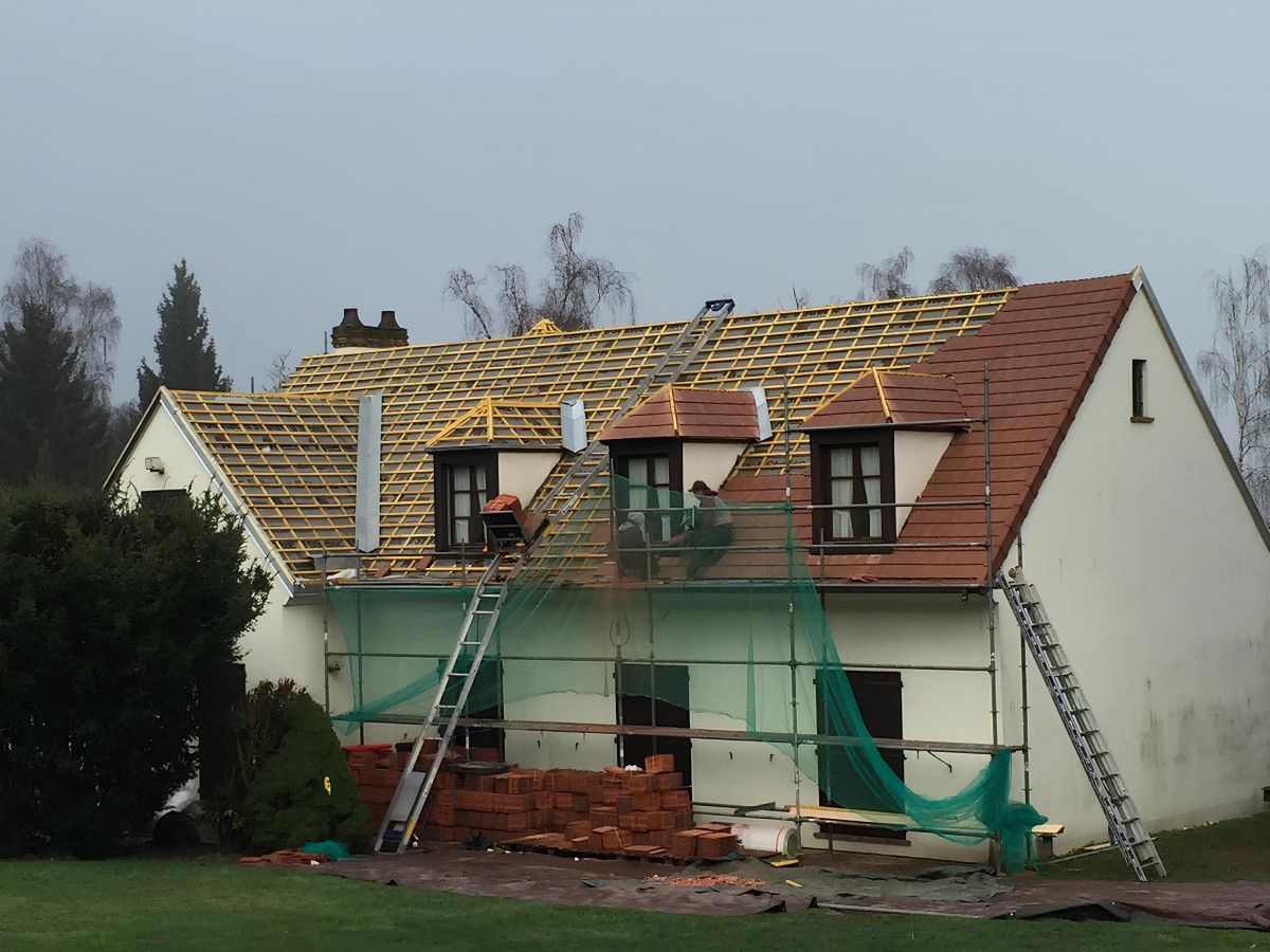 Réparation toiture Compiègne