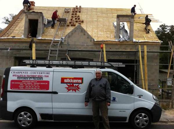 Entreprise de couverture Senlis